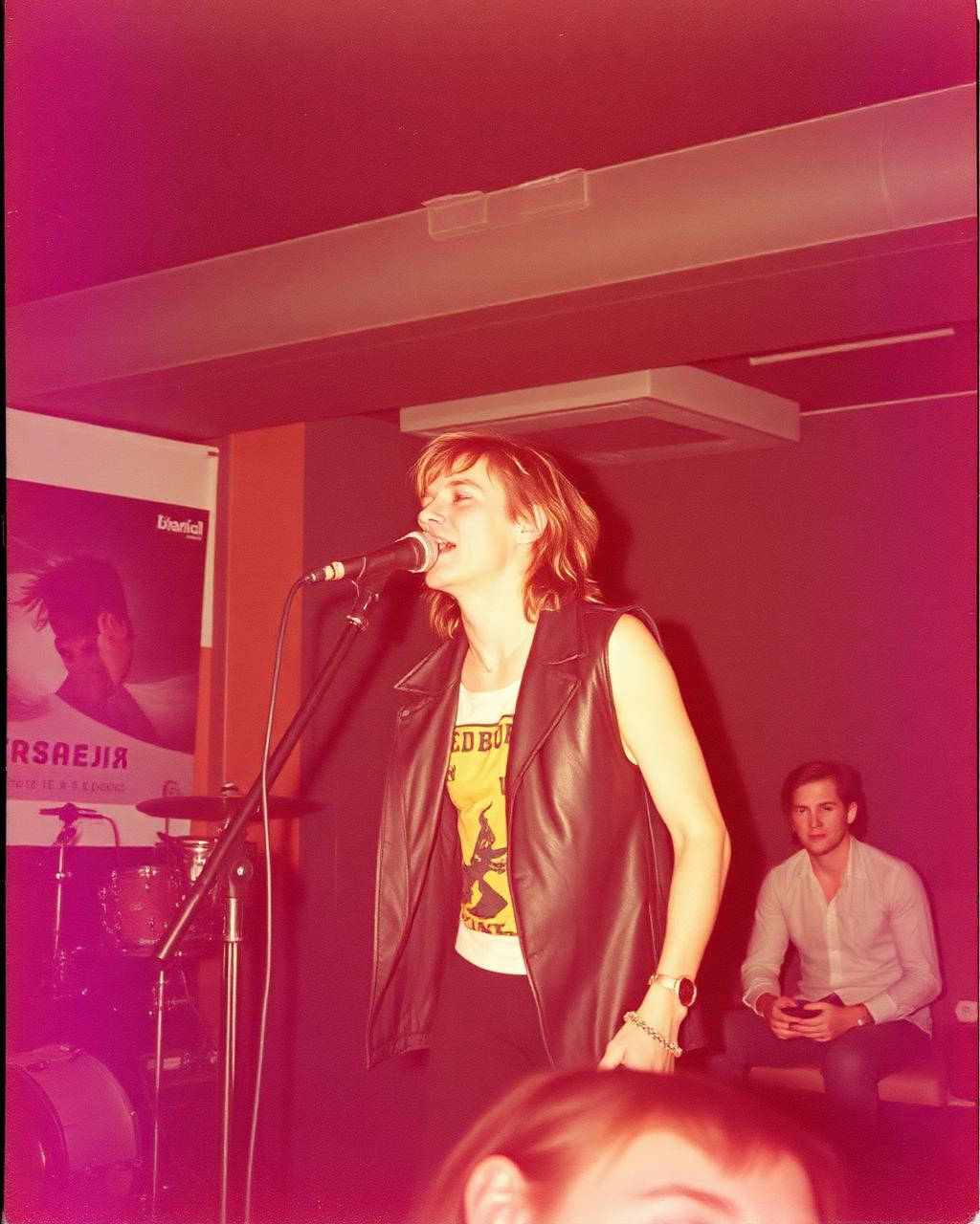 Arkivfoto fra en koncert i 1990'erne